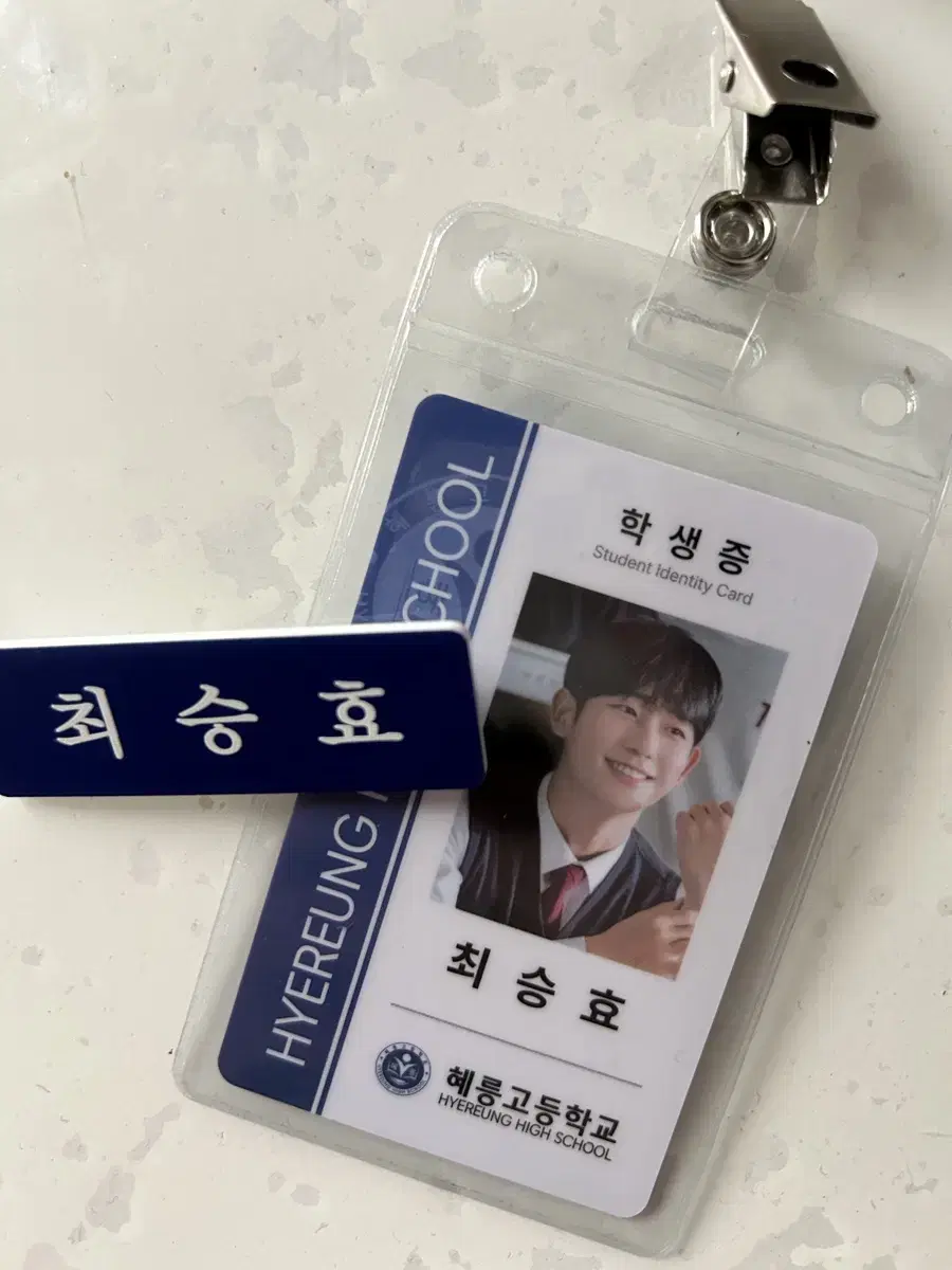 Jung Haein Choi Seung Hyo Choi Student ID + Nameplate Price reduction No contact until 11/10 소장