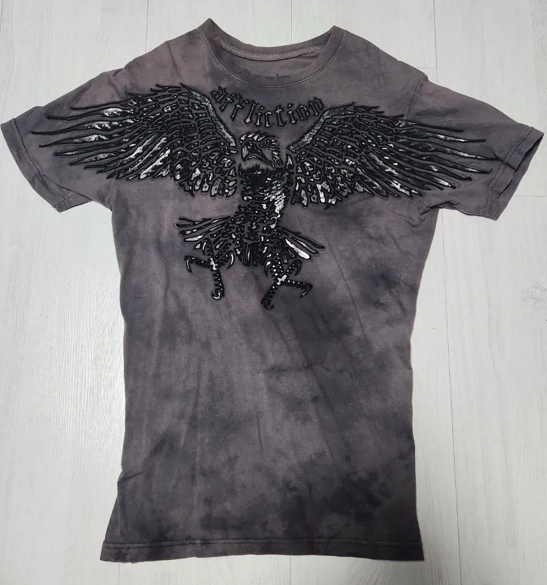 Affliction Affliction Cut Series Charcoal S Size Short Sleeve Tee Sells