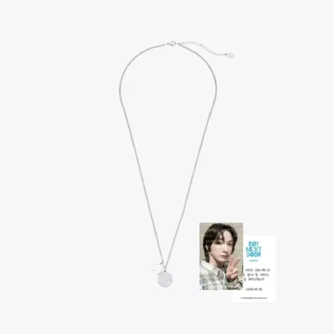 Sungho 1st Anniversary Necklace with Photocard