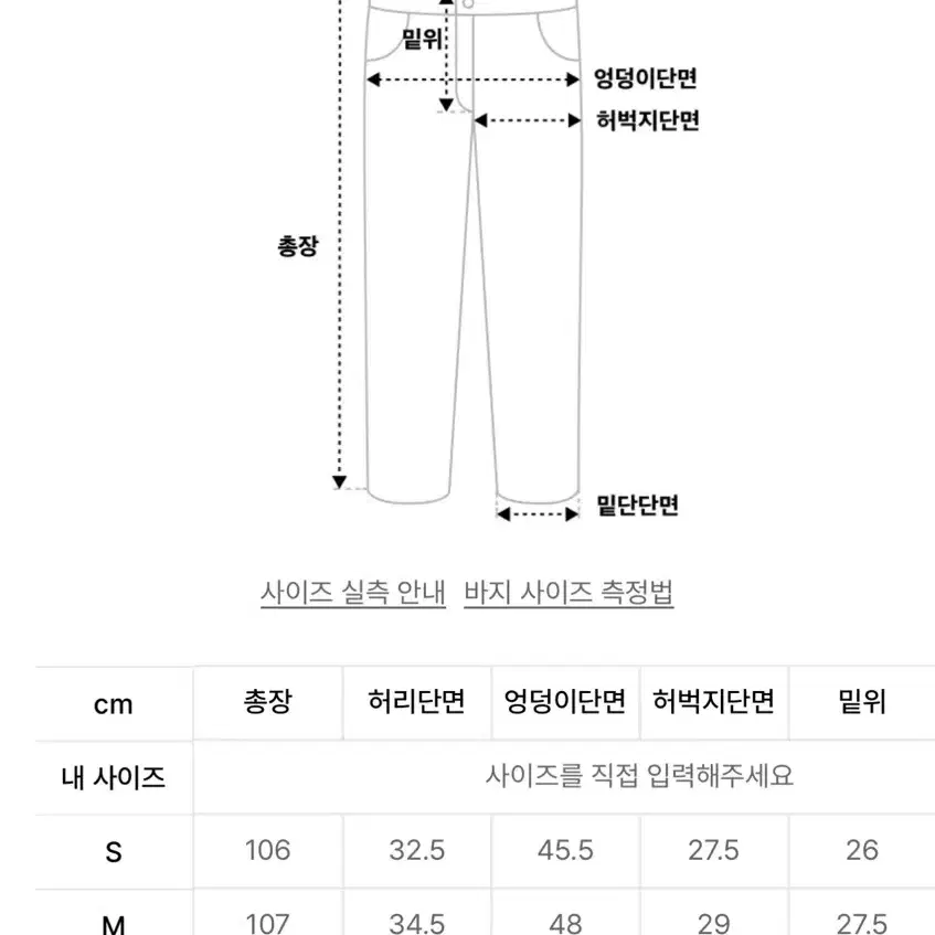 어반드레스 청바지(새상품)