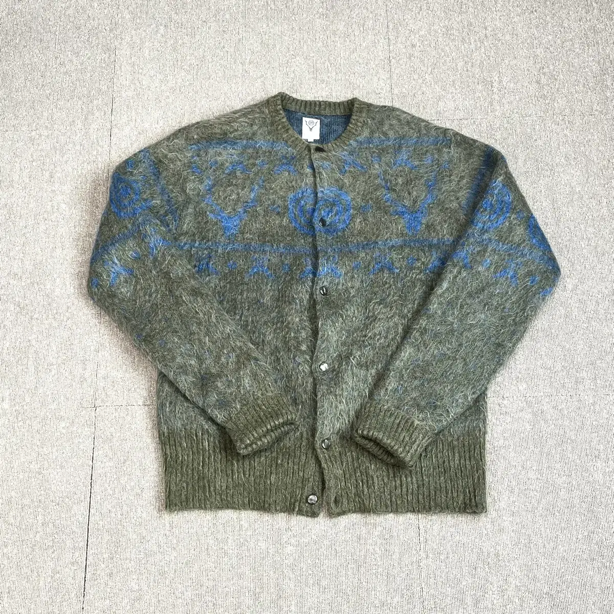 Men'sLeeseo Mohair Cardigan