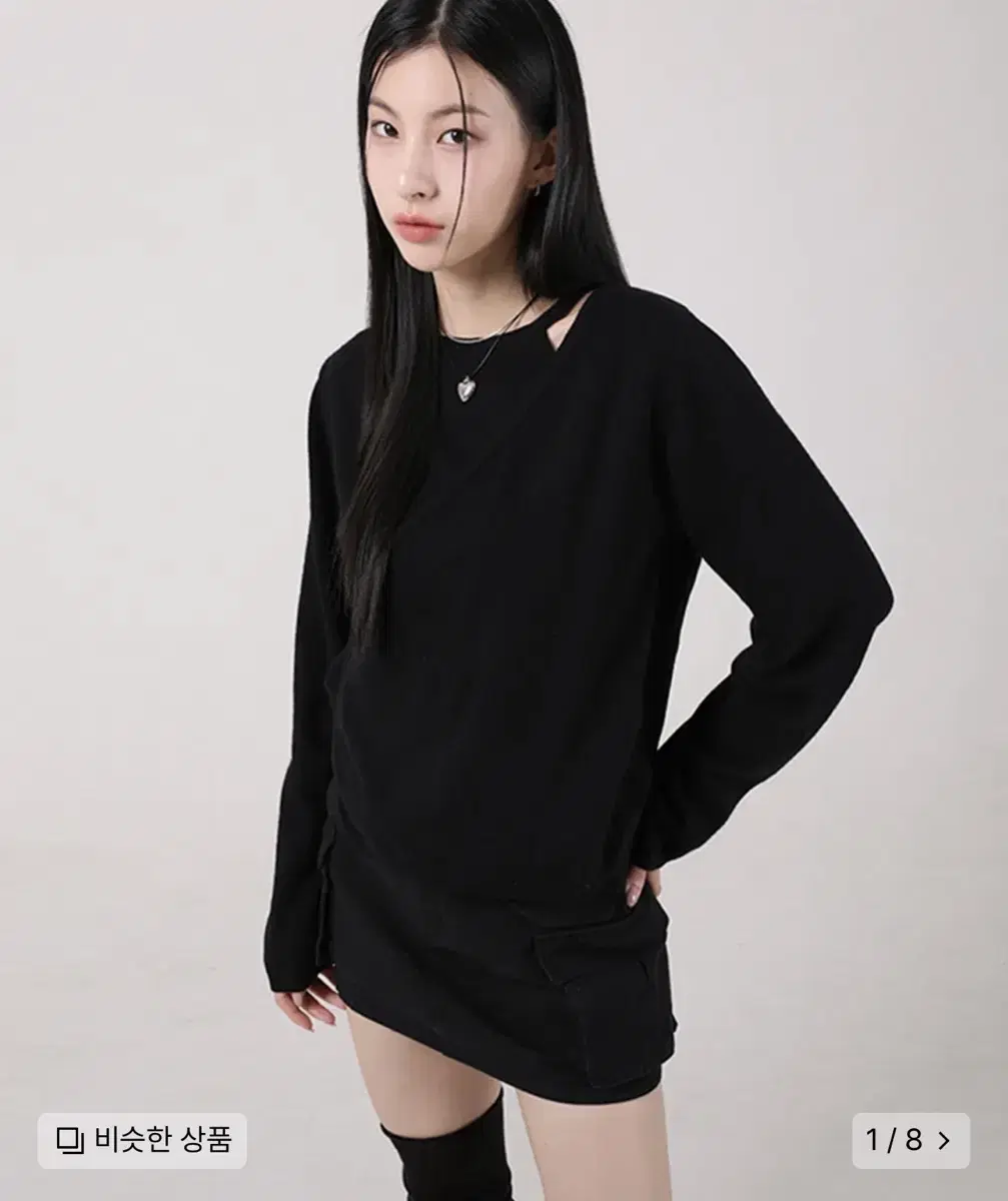 어반드레스 Annie Wrap Knit BLACK 판매합니다!