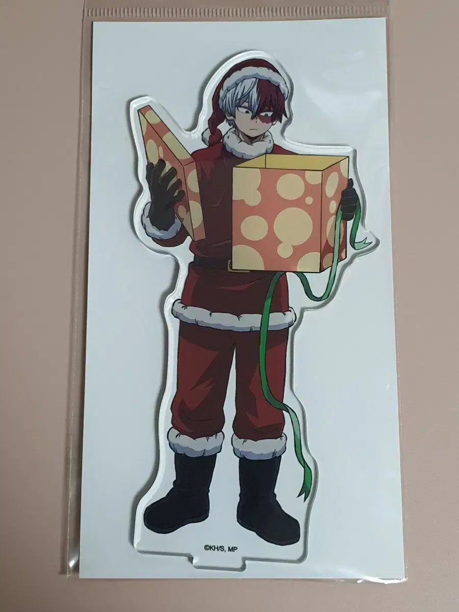 Nahia Hiroaka Todoroki Shoto Christmas Santa Gift acrylic Stand