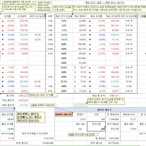 물타기 계산기