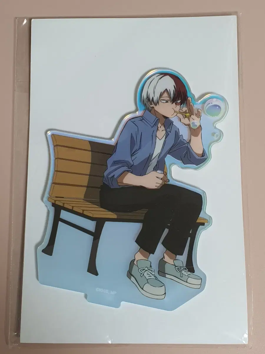 Nahia Hiroaka Todoroki Shoto Soap Bubble Aurora hologram acrylic Stand