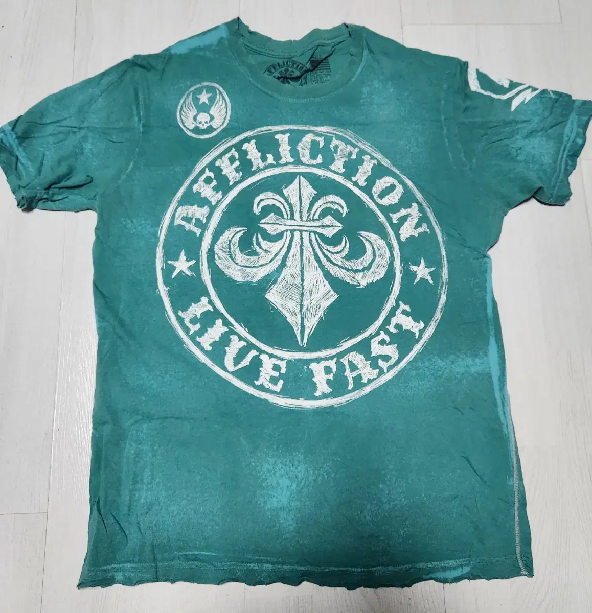 Affliction affliction vintage mint S size short sleeve tee sells