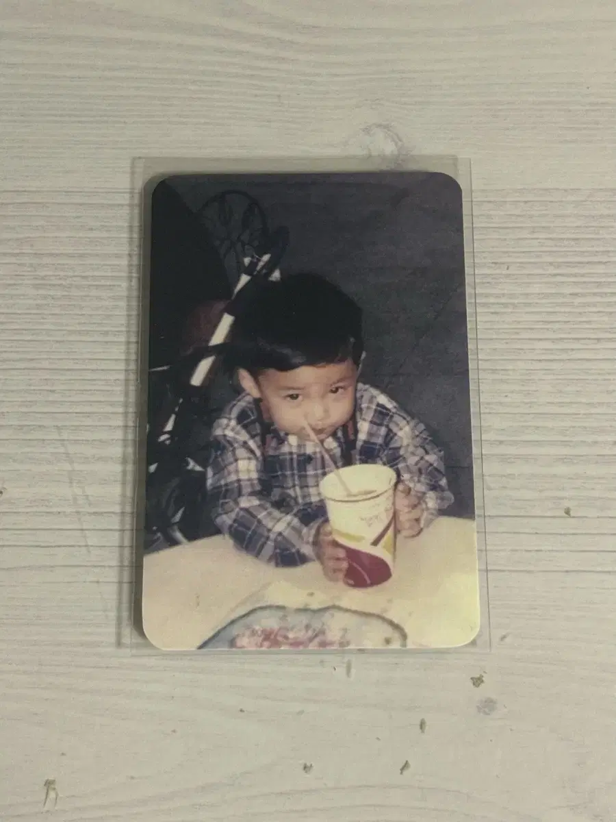 Seventeen mingyu babyphotocard