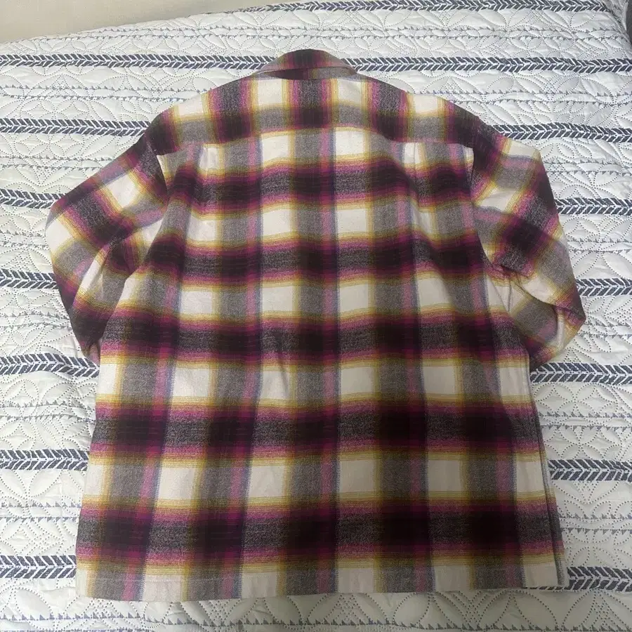 슈프림 24ss Shadow Plaid Flannel zip up 판매