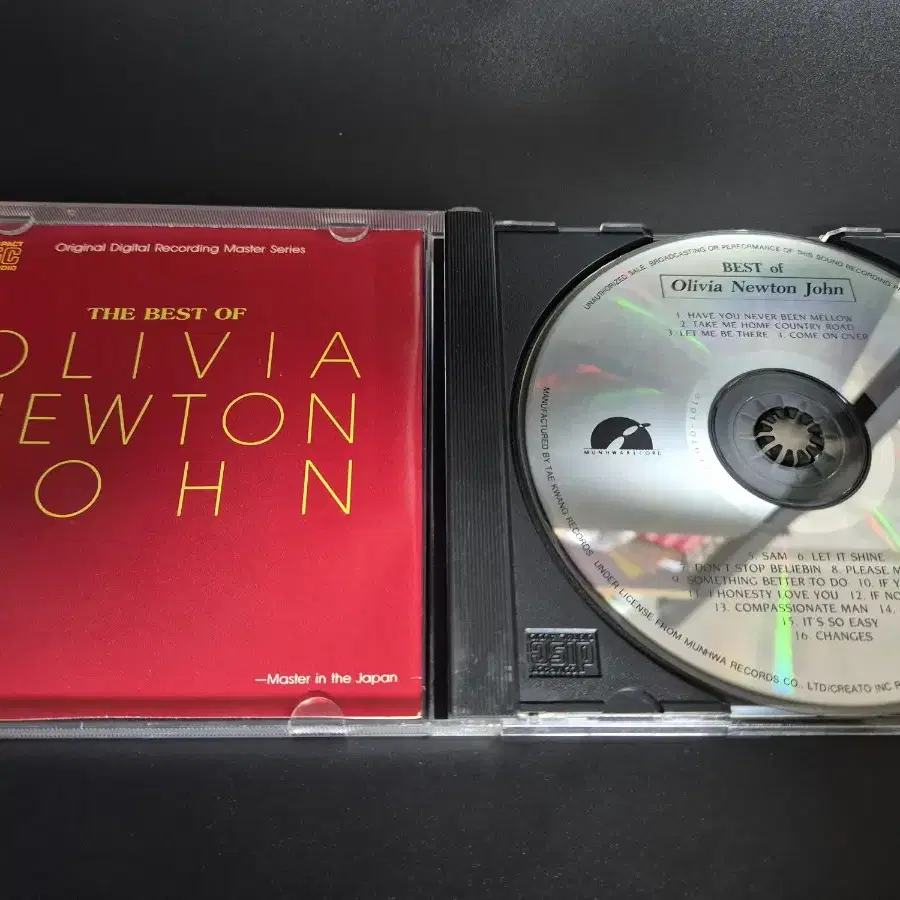 The Best Of OLIVIA NEWTON JOHN CD