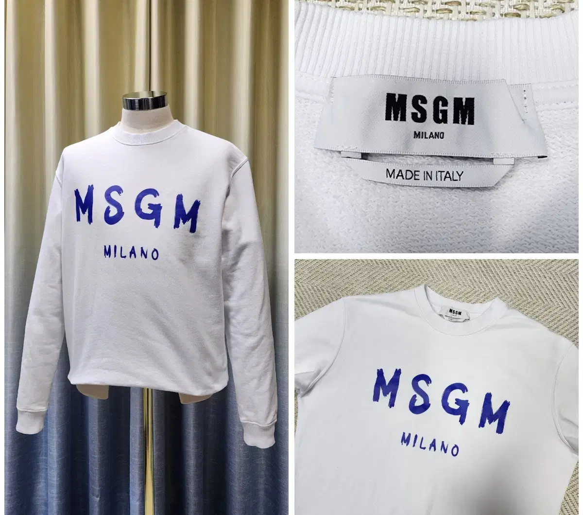 (정품) MSGM 맨투맨 / 22년 출시 / L (100)