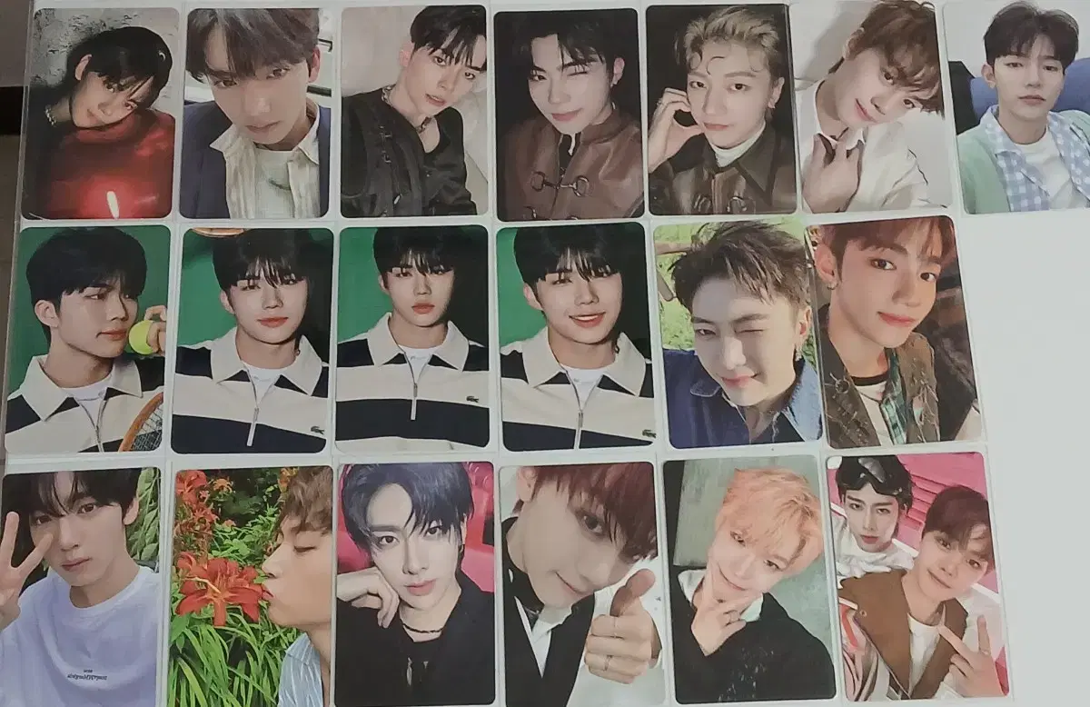 zb1 zb1 photocards19장 bulk sell han yujin photocards kim gyuvin photocards ricky photocards