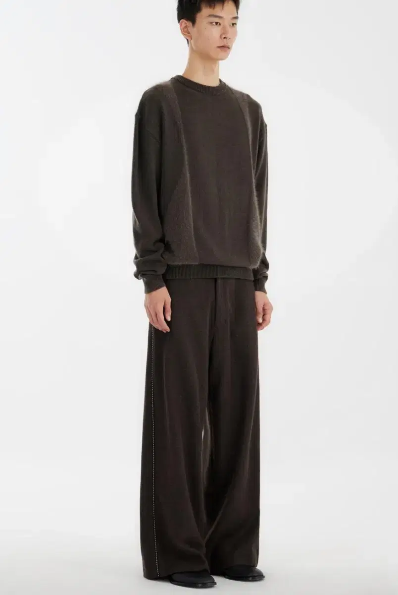 Youth Wide-legged Pants in Brown