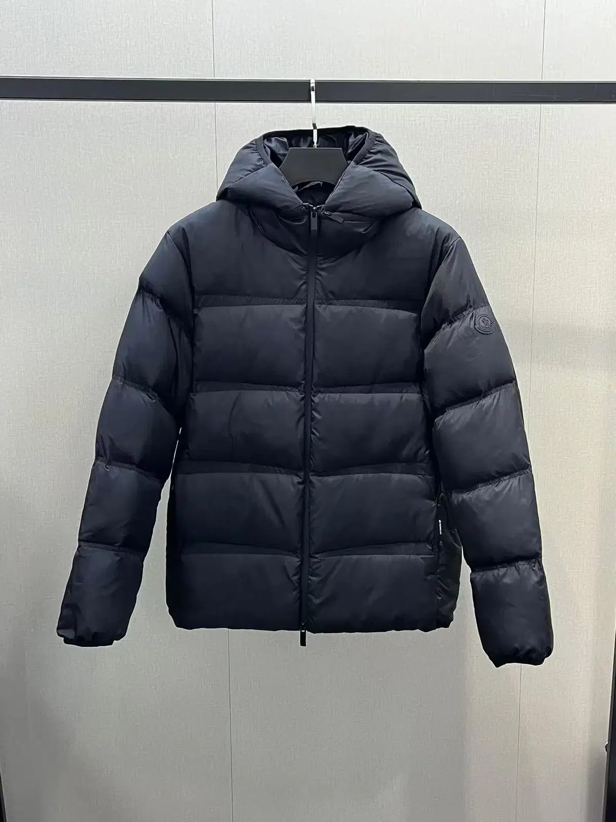 Moncler Unisex Winter Black Short Padded Down Jacket