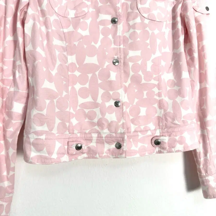 Courreges pink patterned jacket