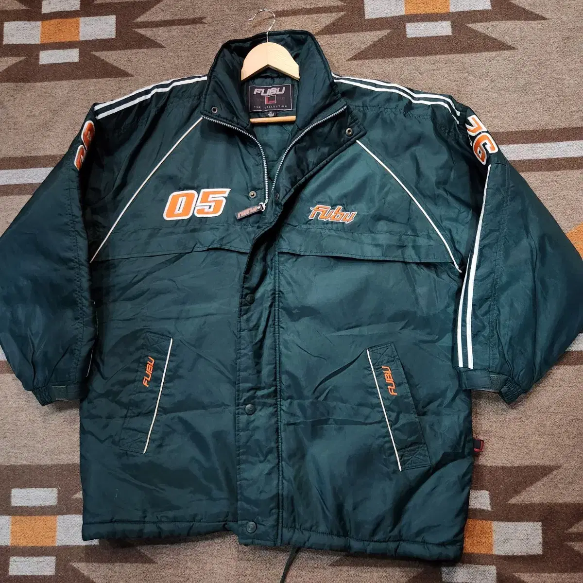 주말할인)FUBU 후부 90s 파카 패딩 자켓 XL