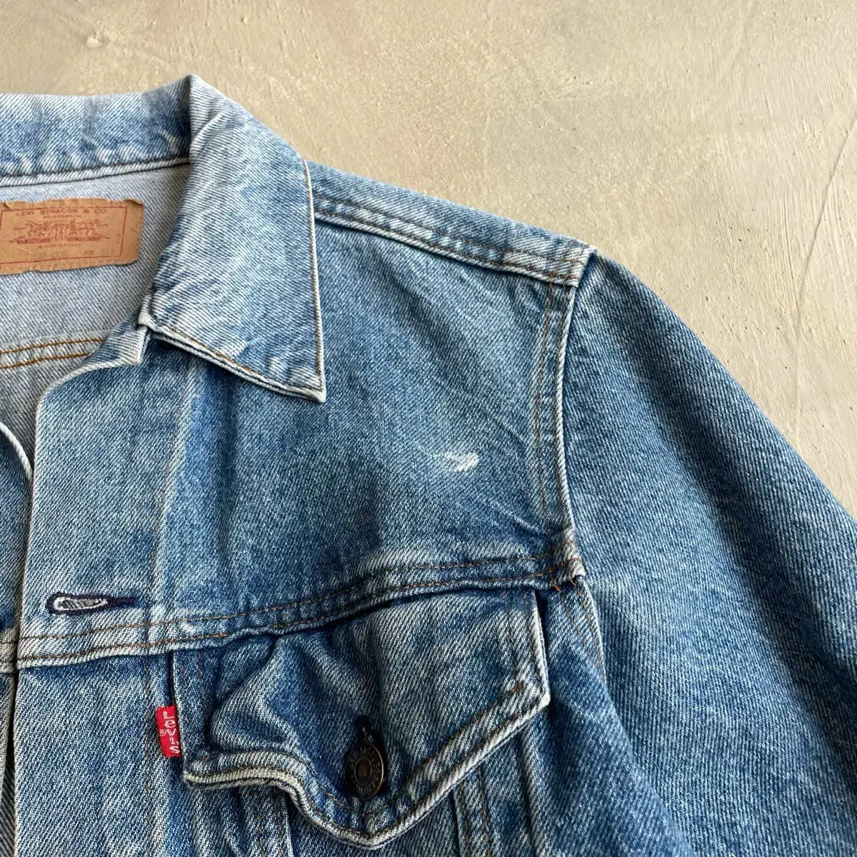 1980s Made In USA  Levis Denim Jacket