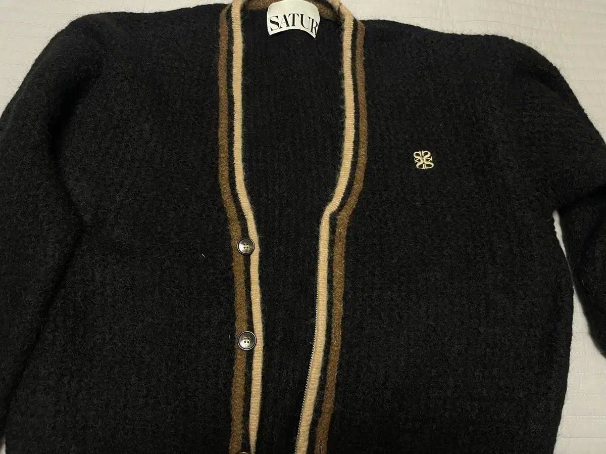 New) Setter Mohair Zip-Up Cardigan Classic