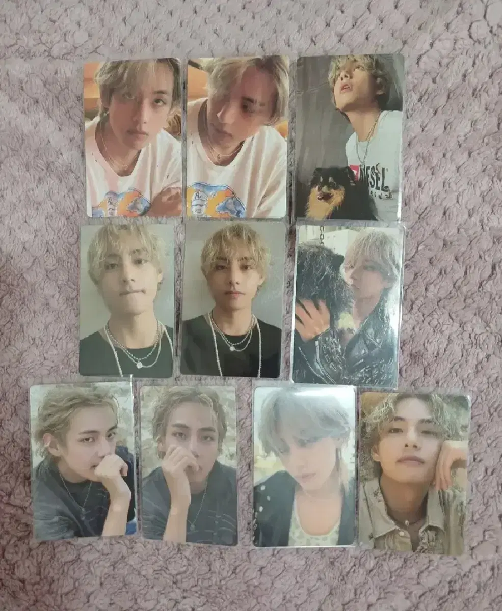 Taehyung layover jimin fei album photocard wts