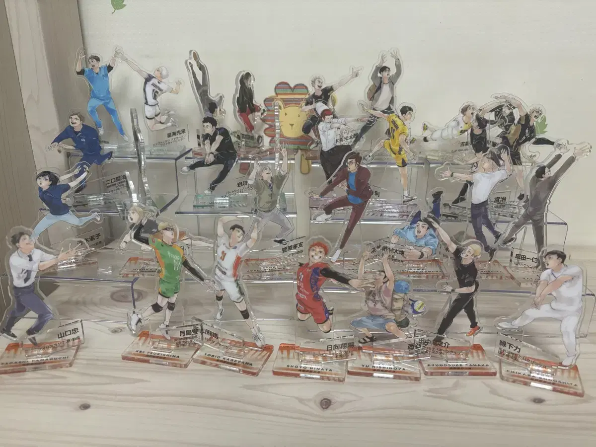 Haikyuu 10th Anniversary Chronicle acrylic loses.     Direct trade only