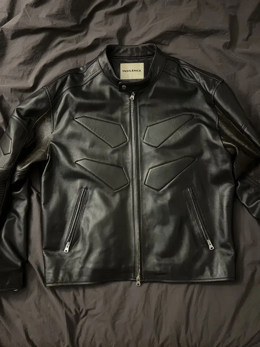 (L)Insilence Rider Leather Jacket