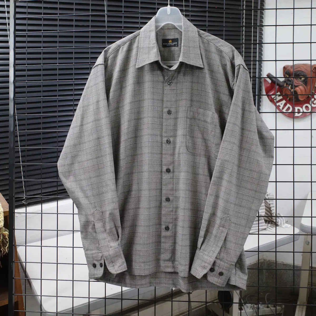 mieru avant-garde check shirt