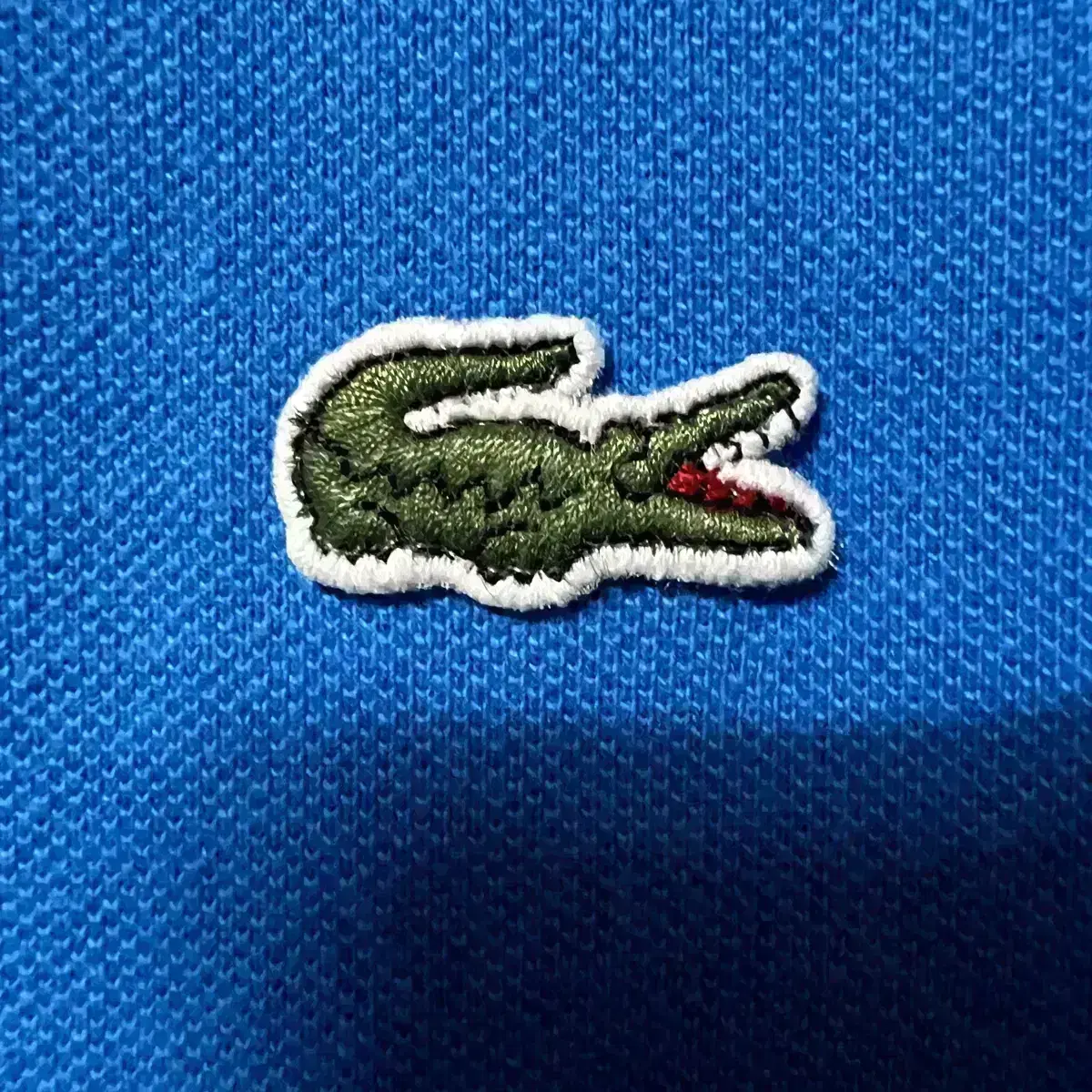 [L,100](정품)라코스테 카라티 반팔티 블루 lacoste