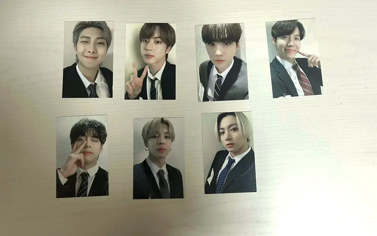 급처)방탄 아미키트(army kit) photocard 증사 남준석진지윤기호석태정국