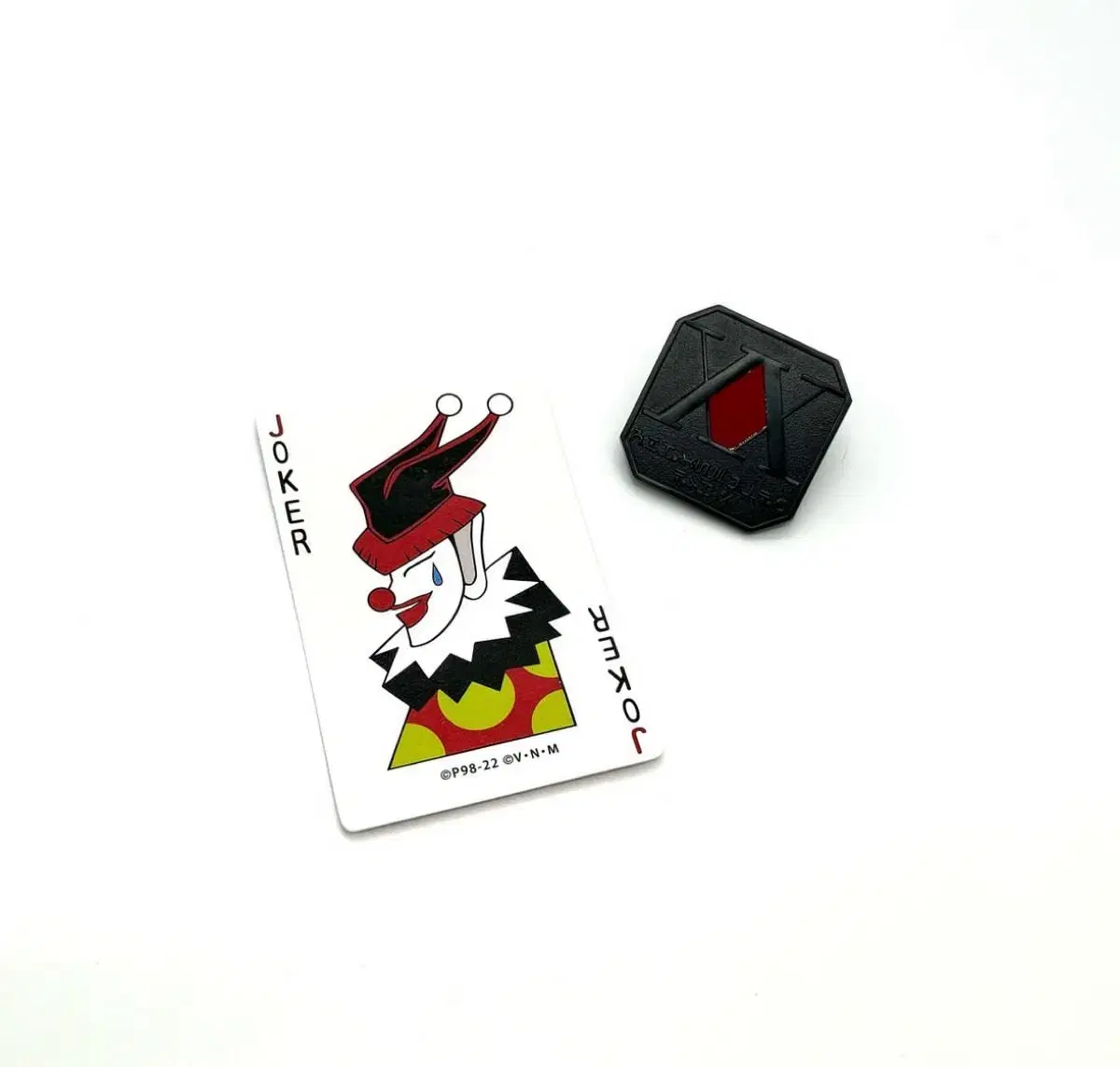 [Back in Stock] Hunter Hunter Pin Badge + Hisoka Joker Card