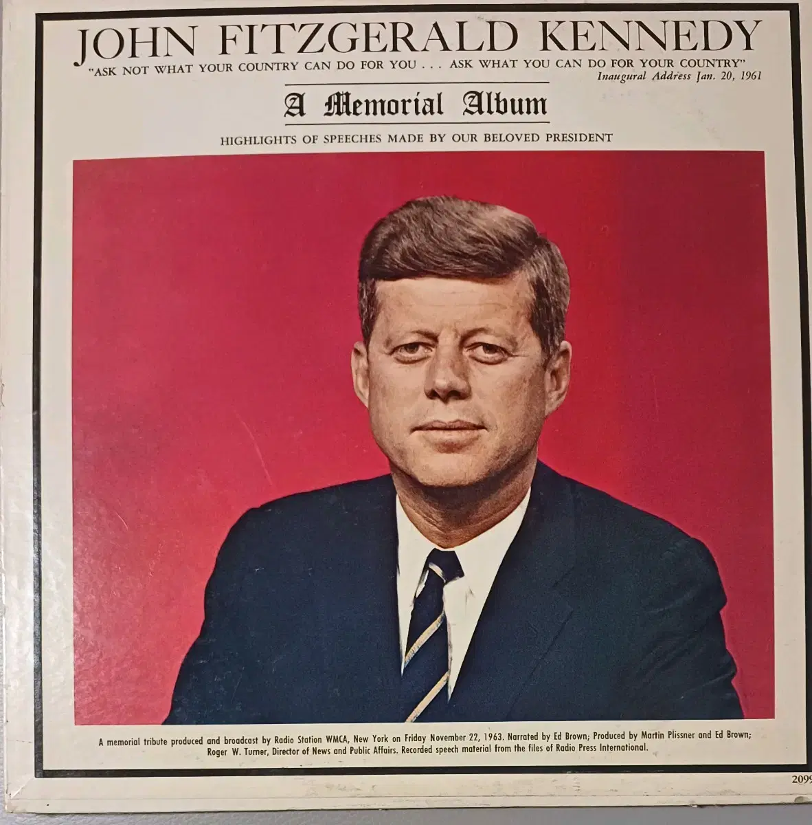 John F Kennedy A Memorial Album 수입음반