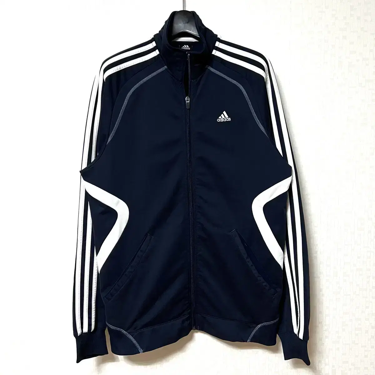 [M,95]Adidas Training Three-Season Zip-Up Jersey Gon Color