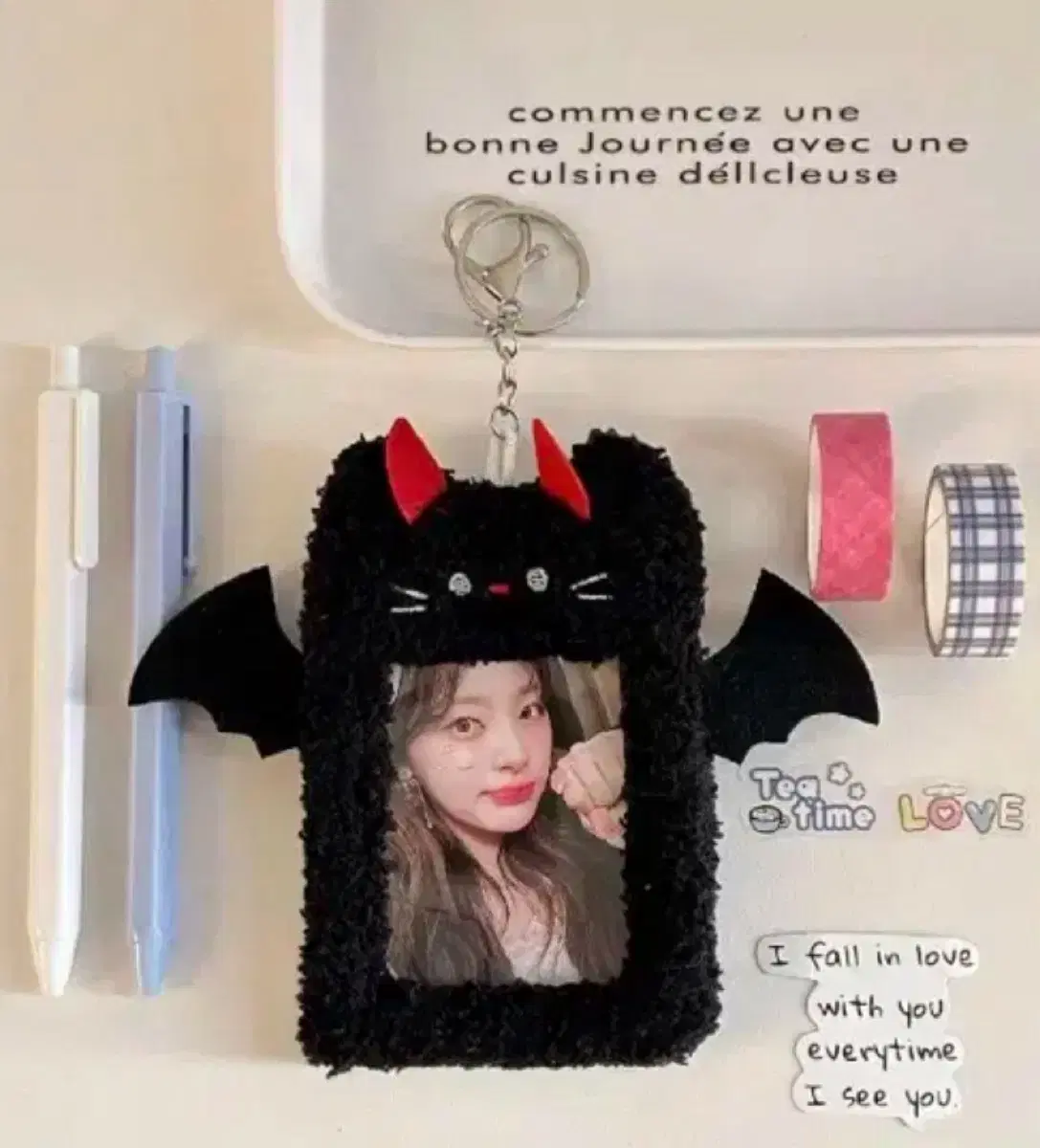 Devil photocard holder