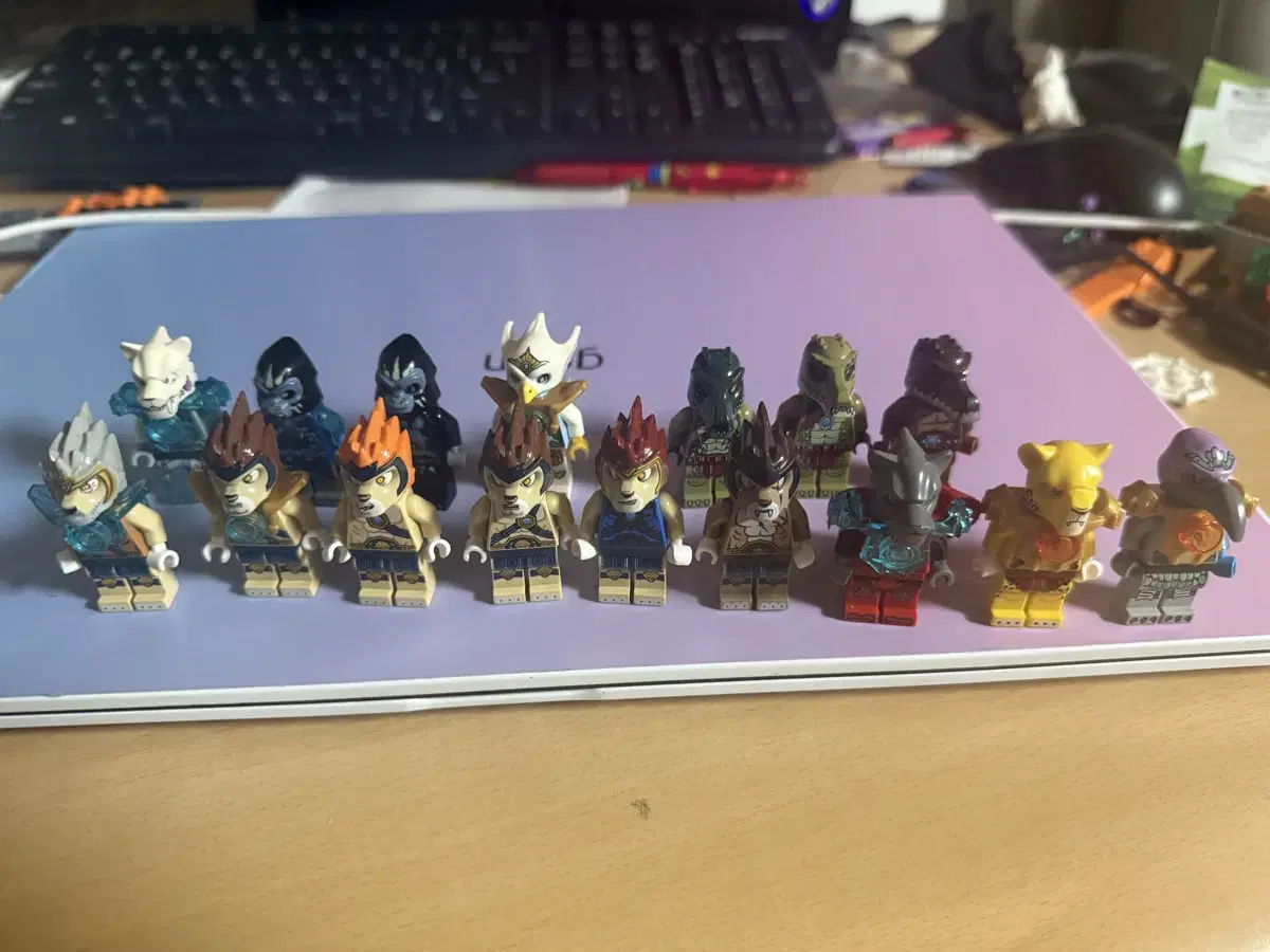 16 Genuine LEGO Keyma FiguresSell