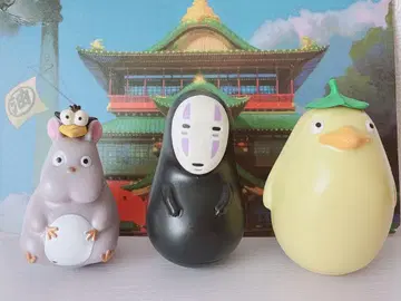 토토로-카오나시-뽀롱뽀롱 뽀로로 피규어 세트