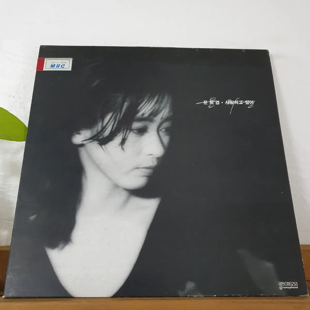 탈렌트.배우   문희경 LP  1988   김선민작사.작곡집  비매