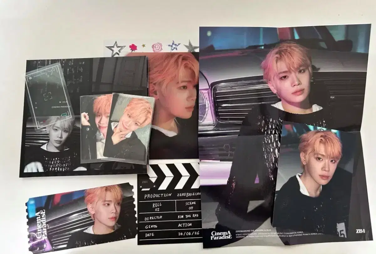 ZEROBASEONE Vol. 4 digipack taerae full set (unsealed album)