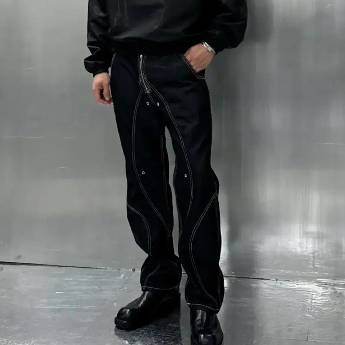 51퍼센트 데님팬츠 (L) / TUNNEL LINING TROUSER