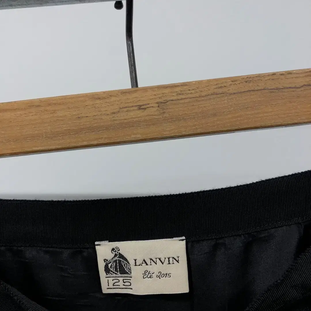 LANVIN 랑방 수입 블랙 스커트 55