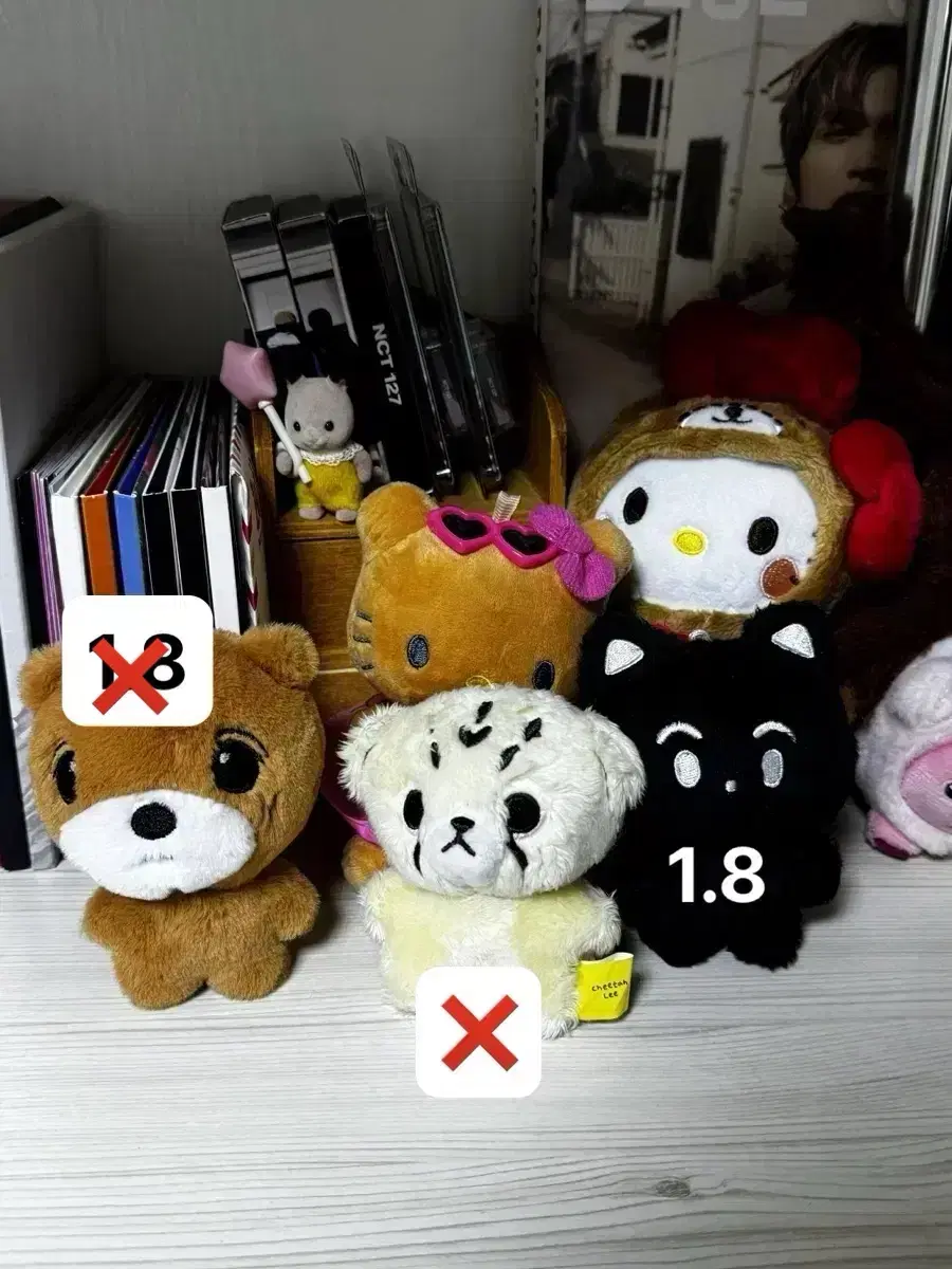 NCT doll Lee Dong-bae Aeon-nang Chitari mark Haechan Doll nct dream nct 127