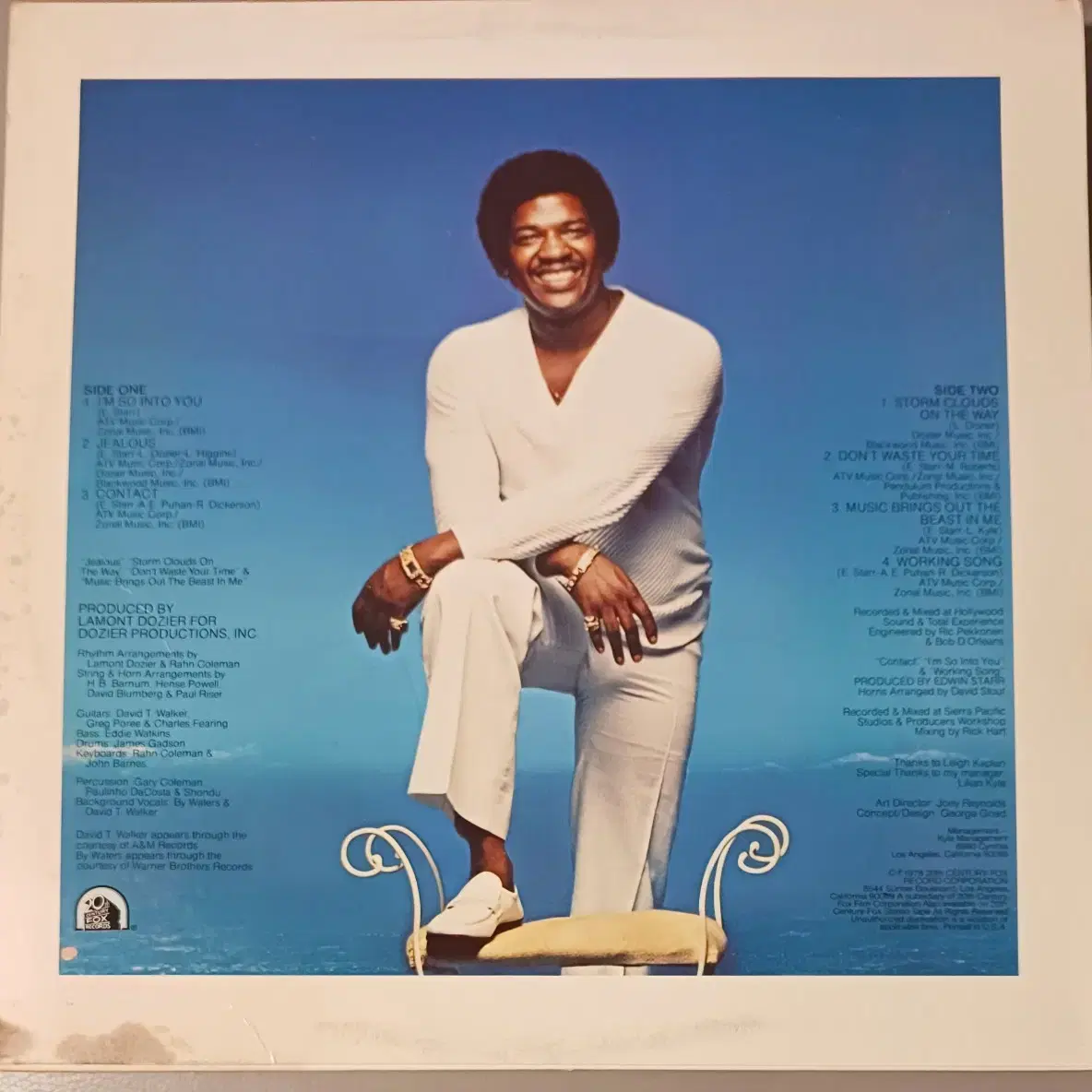 EDWIN STARR LP 미국수입음반 CLEAN