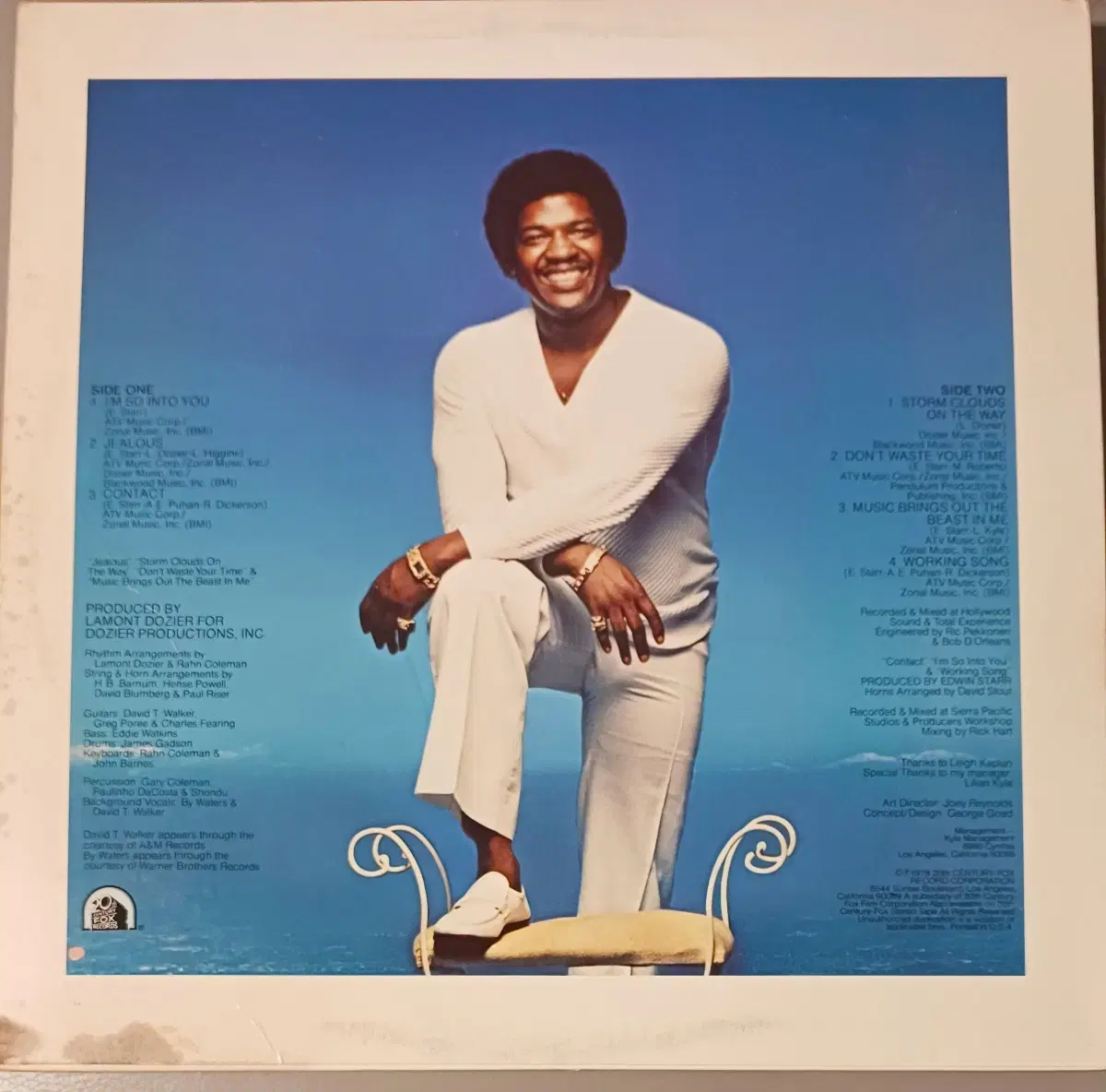 EDWIN STARR LP 미국수입음반 CLEAN