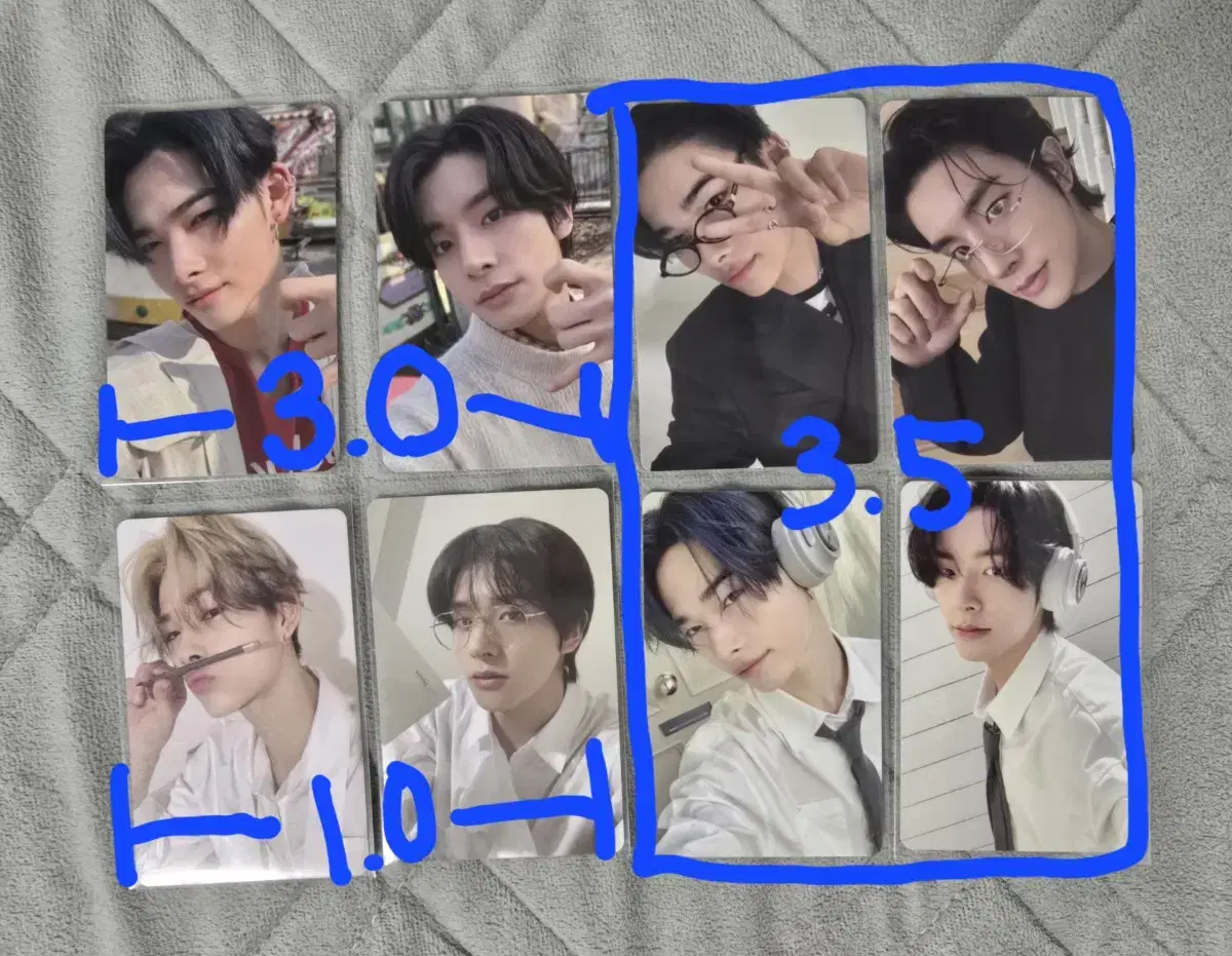 Enhypen Fei Plus in Seoul Engine Zone 2024 seasons greetings Dikon photocard WTS