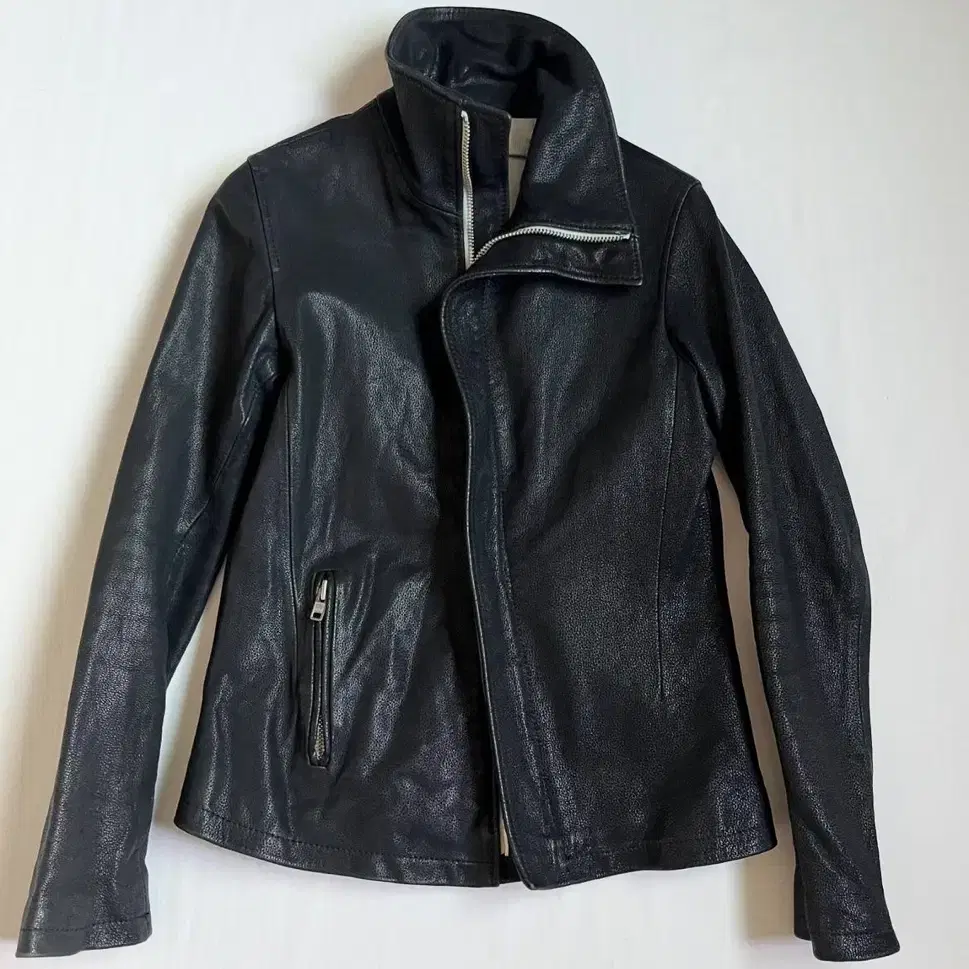 LENTRIAN Calf Leather Riders Jacket