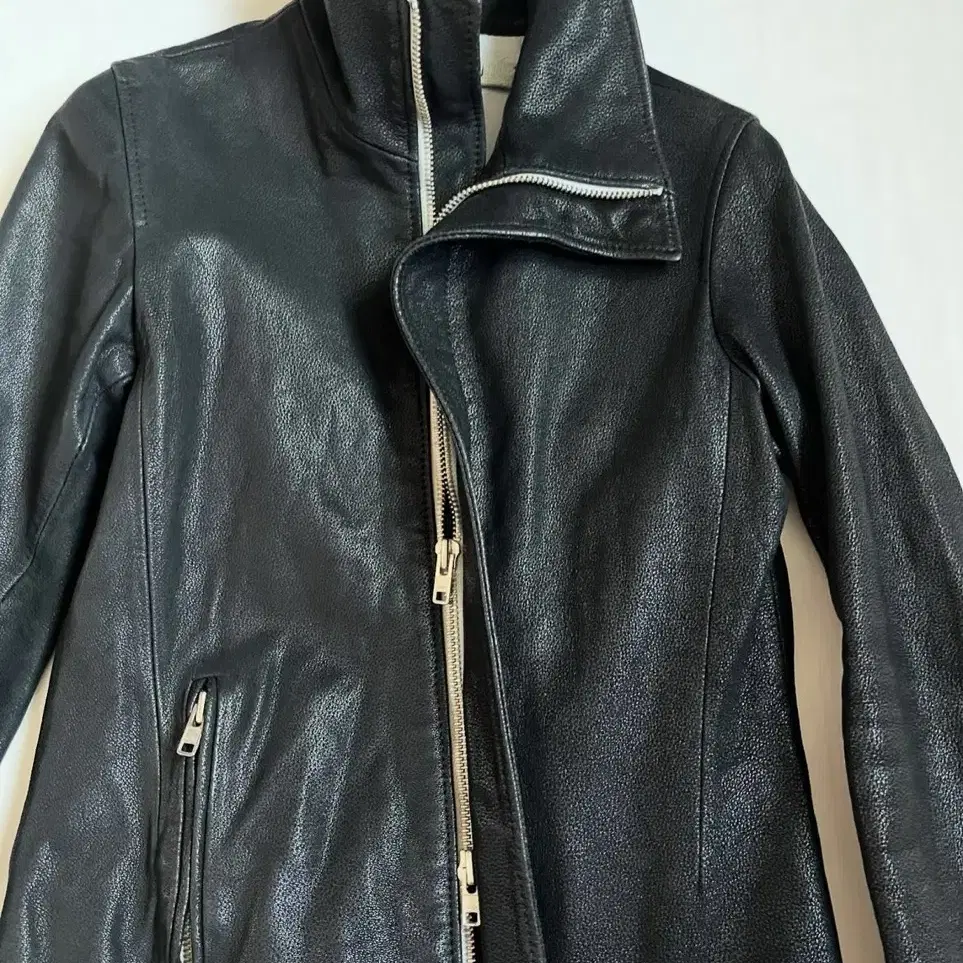 LENTRIAN Calf Leather Riders Jacket