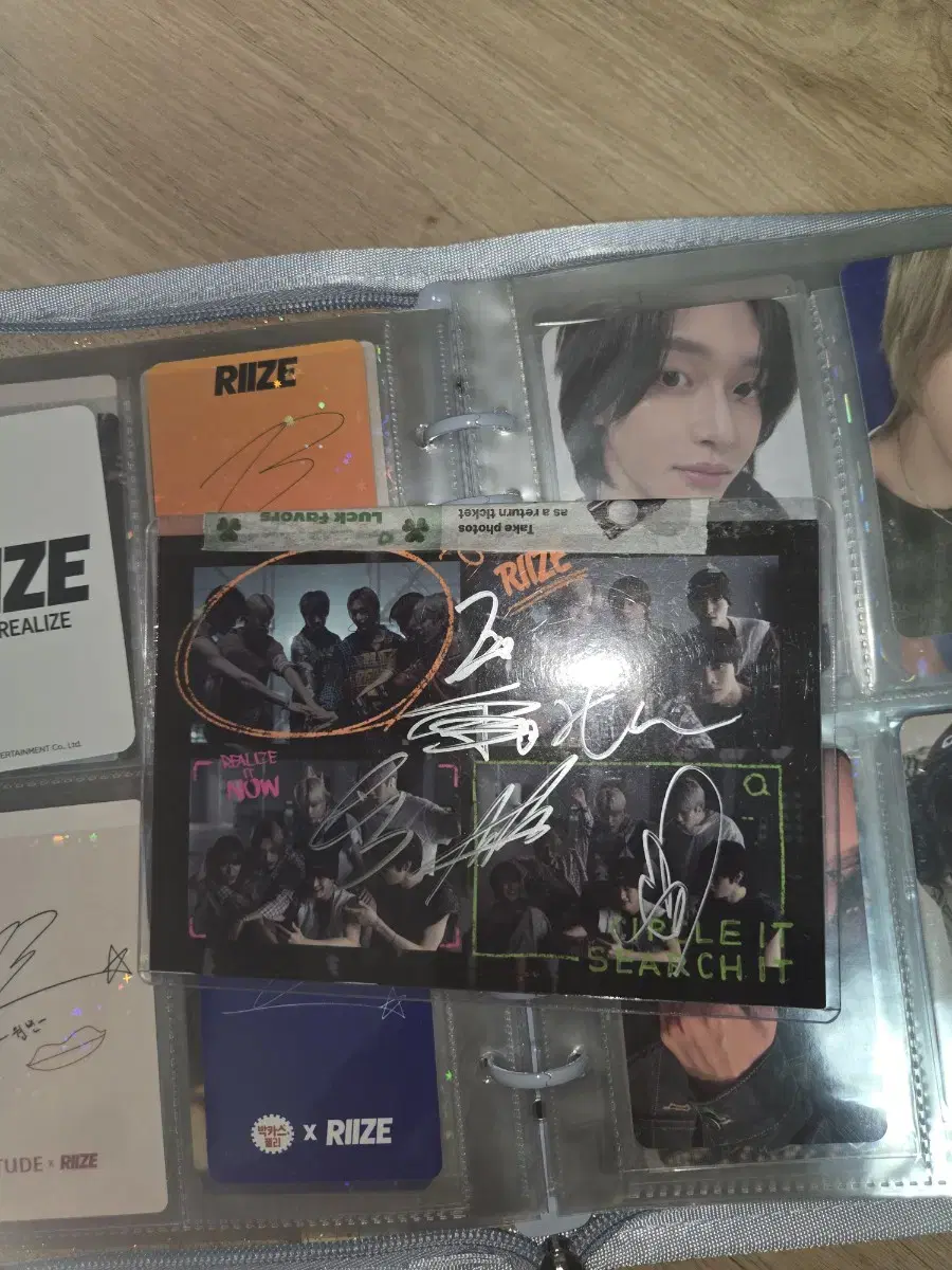 Rize Autographed Paper Goods