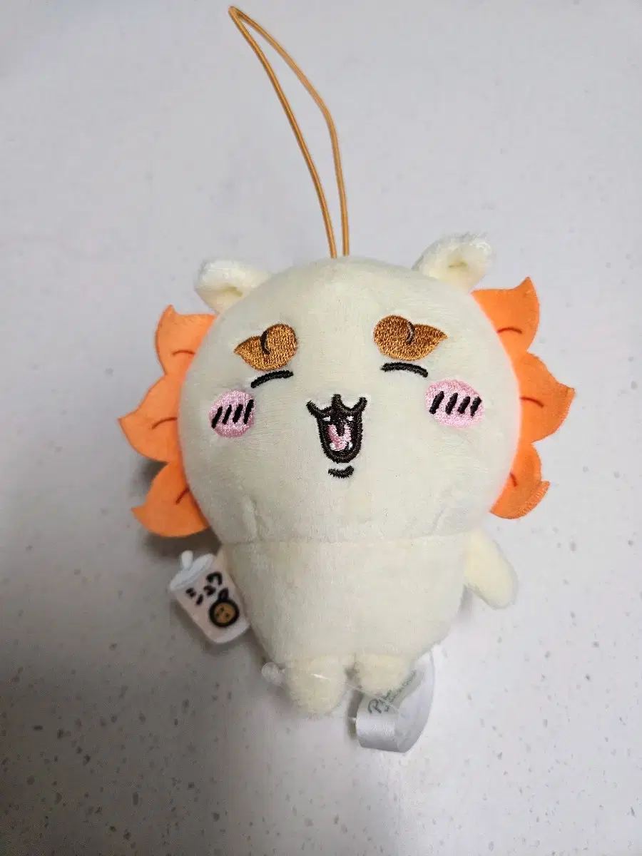 Chiikawa Shisa doll keyring