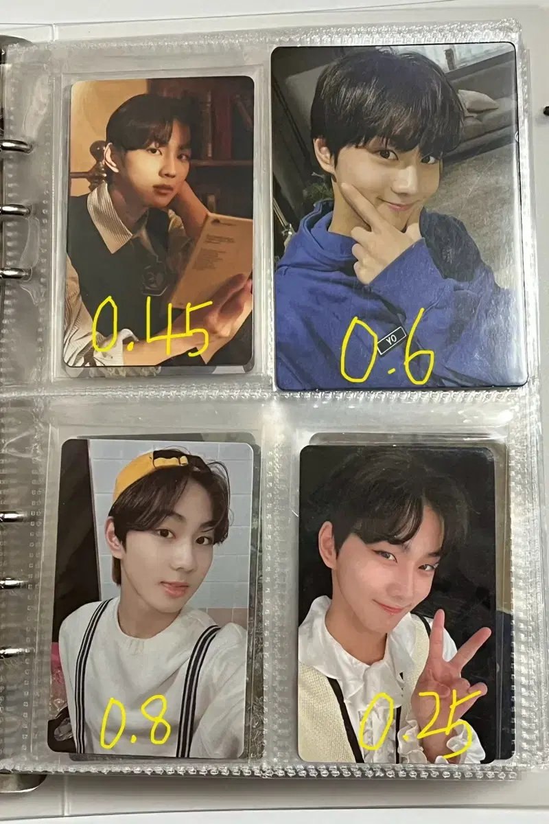 Enhypen photocard wts jungwon heeseung sunghoon Jongseong jaeyoon sunwoo ni-ki