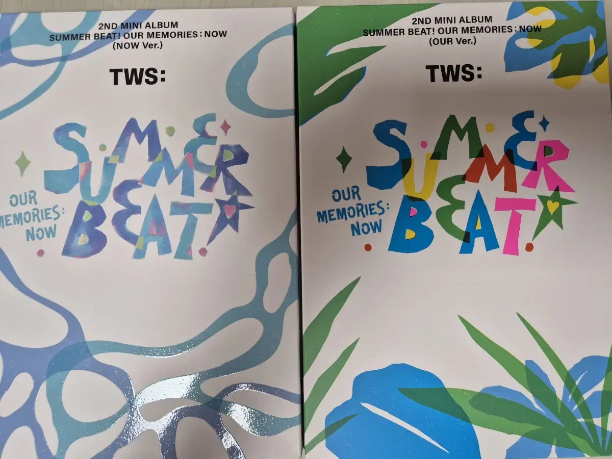 TWS unsealed album sharing SUMMER BEAT TWS