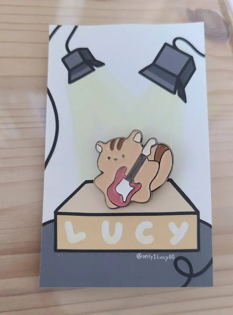 Lucy choi sangyeop Squirrel Animal Badge WTS