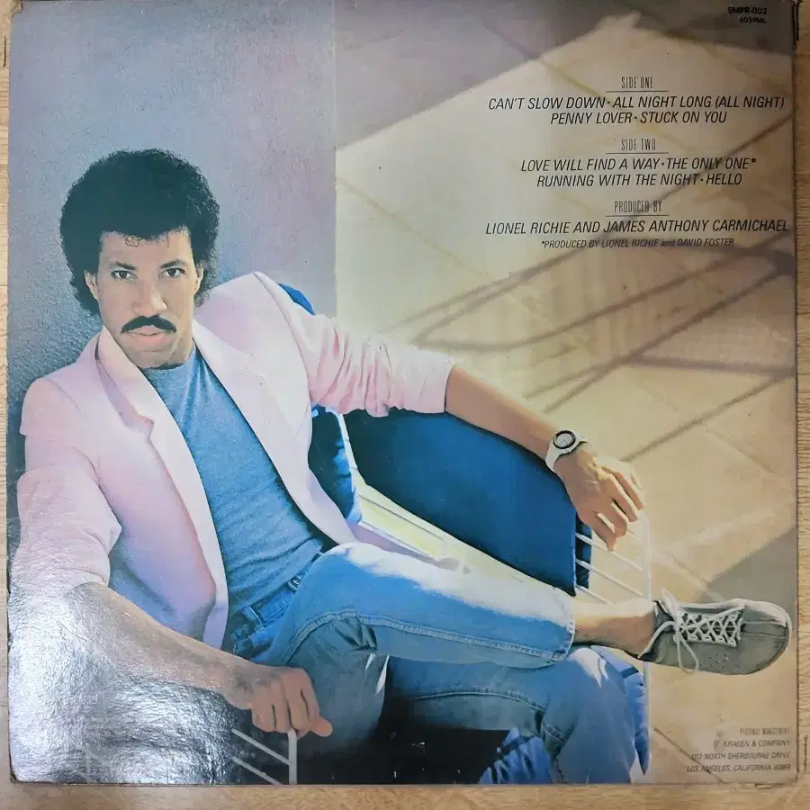 LIONEL RICHIE 음반 c (LP 턴테이블 오디오 앰프