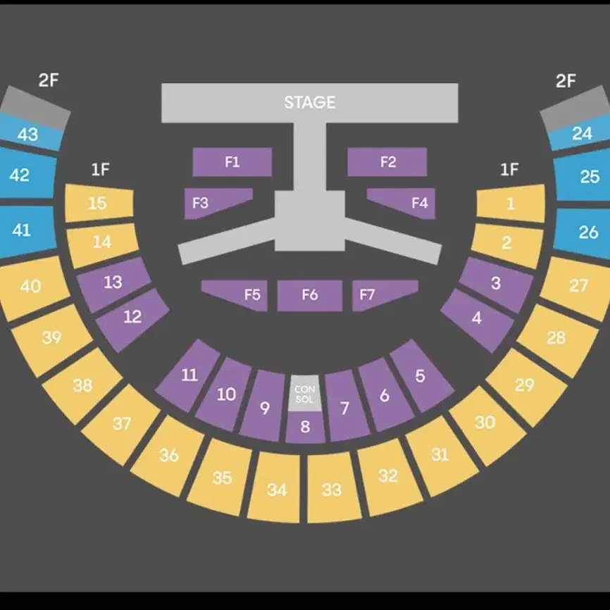 Jx 콘서트 막콘 플로어석 f3 구역 팝니다